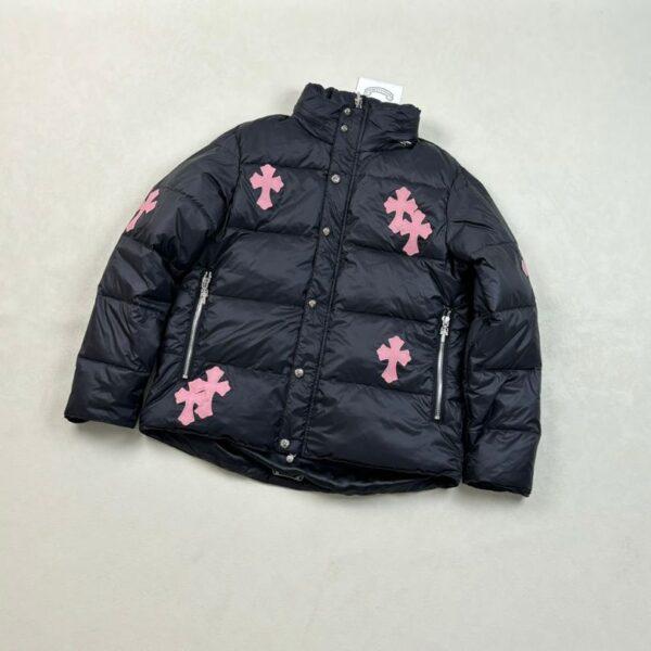 CHRM HRTS Jacket Puffer Black Cross CH080 - Image 4