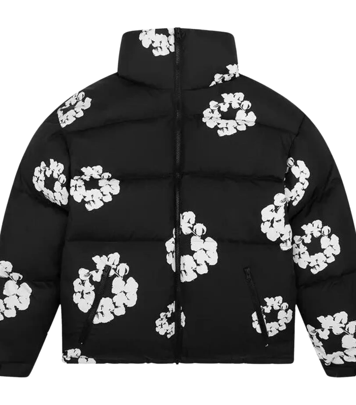 DENIM TRS – BLACK/WHITE