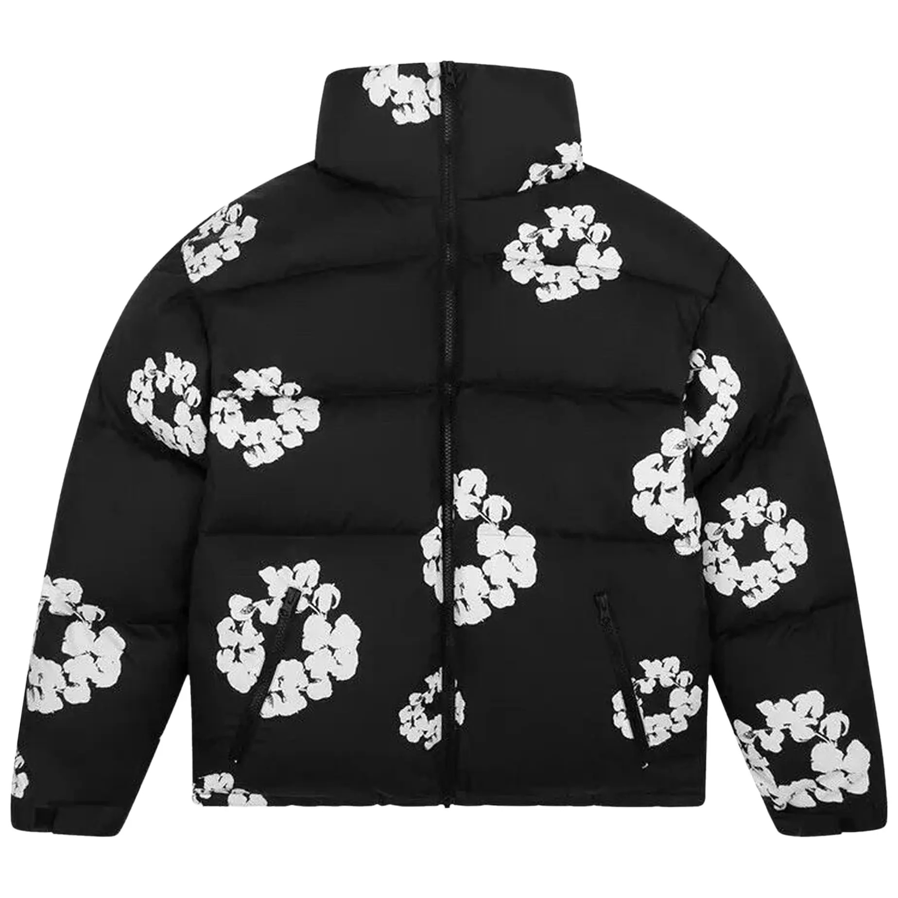 DENIM TRS – BLACK/WHITE