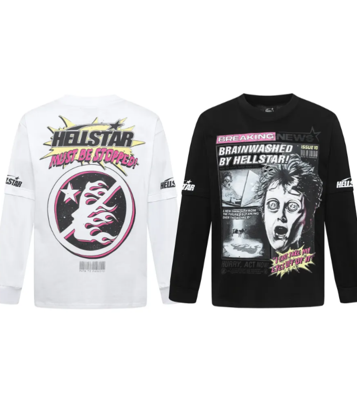 HLSTR Breaking News Long-Sleeve T-Shirt