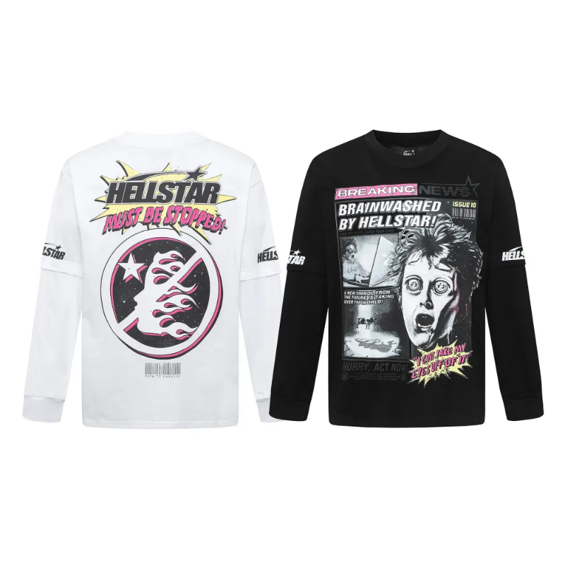 HLSTR Breaking News Long-Sleeve T-Shirt