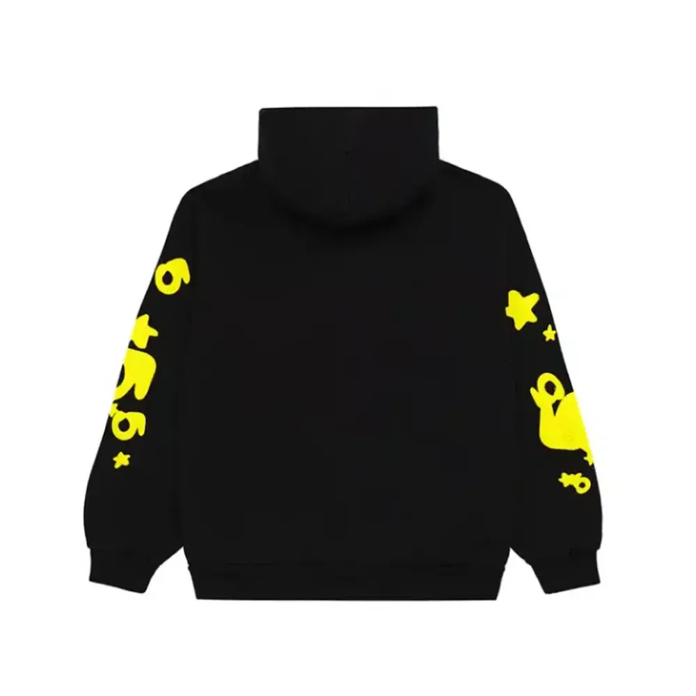 SPDR Beluga Hoodie Onyx Yellow - Image 2