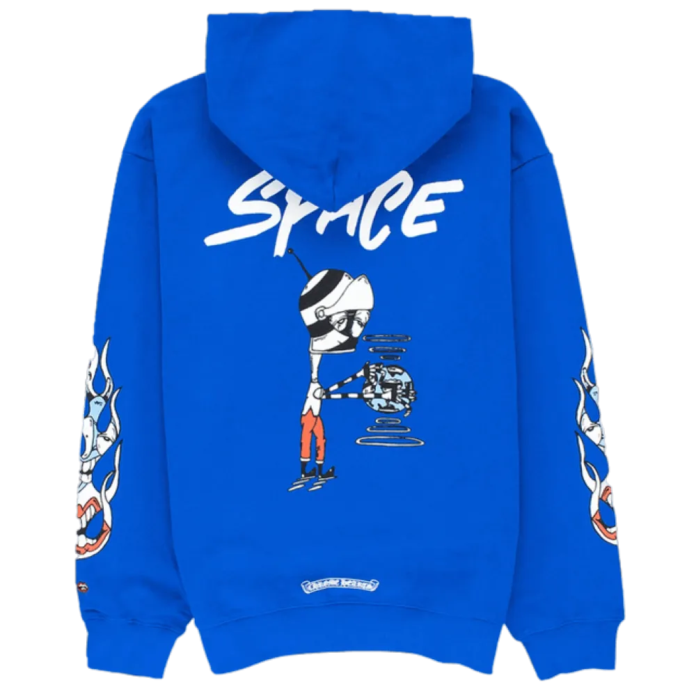 CHRM HRTS Matty Boy Space Hoodie Blue HD18 - Image 3