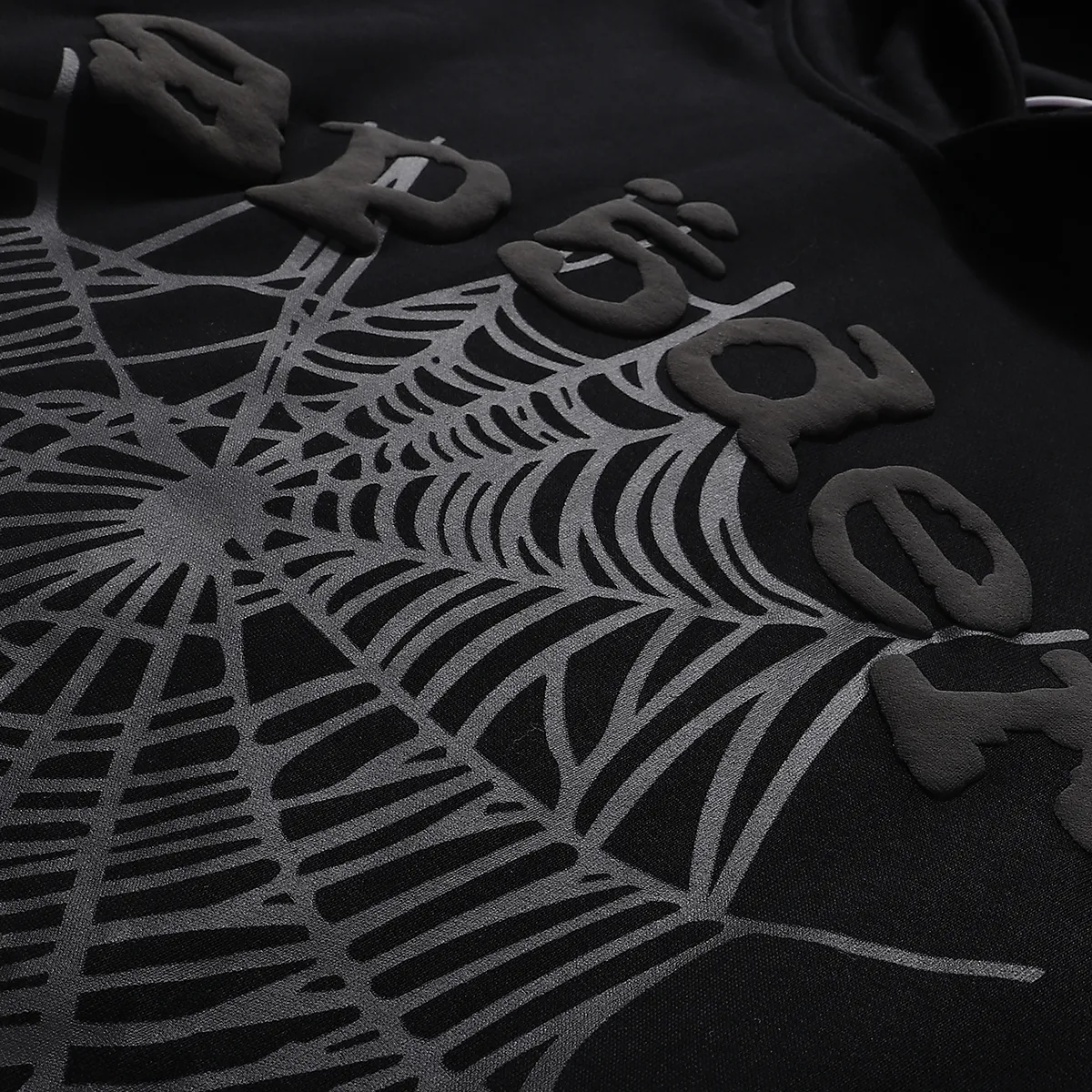 SPDR Phantom Web Hoodie and Sweatpant Set Black - Image 9