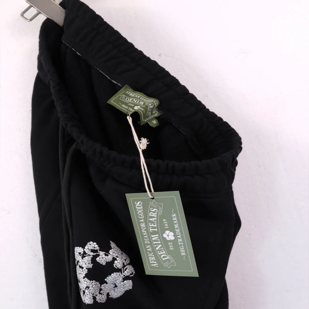 DNM TRS Cashmere Swarovski Cotton Wreath Zip Hoodie & Sweatpant Set - Image 6