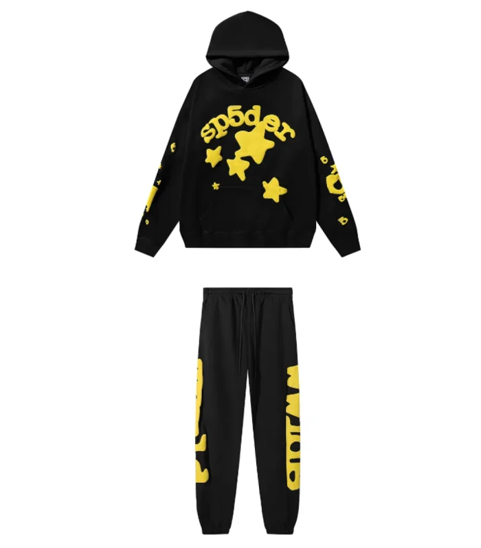 SPDR Beluga Hoodie and Sweatpant Set Black