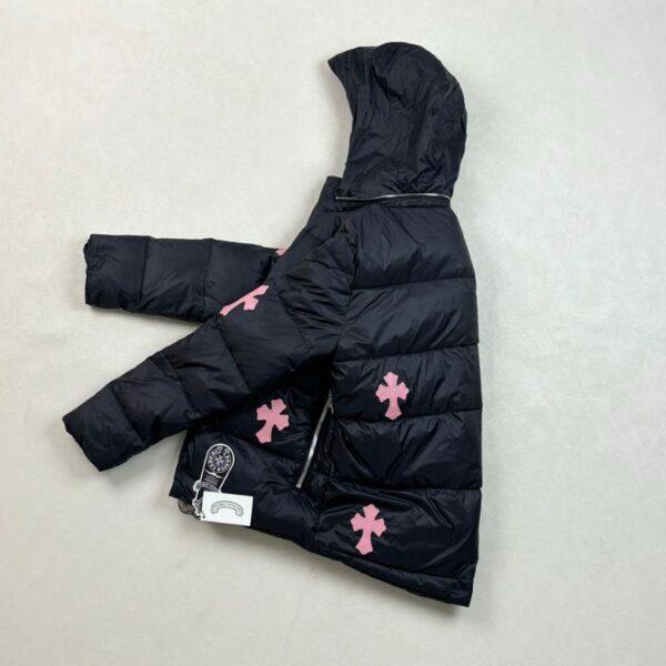 CHRM HRTS Jacket Puffer Black Cross CH080 - Image 5