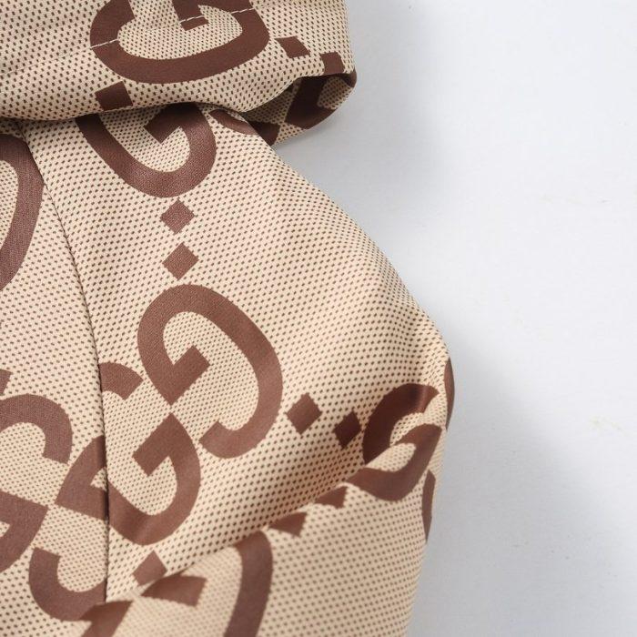 GG Hoodie Stripe Beige Tiger - Image 3