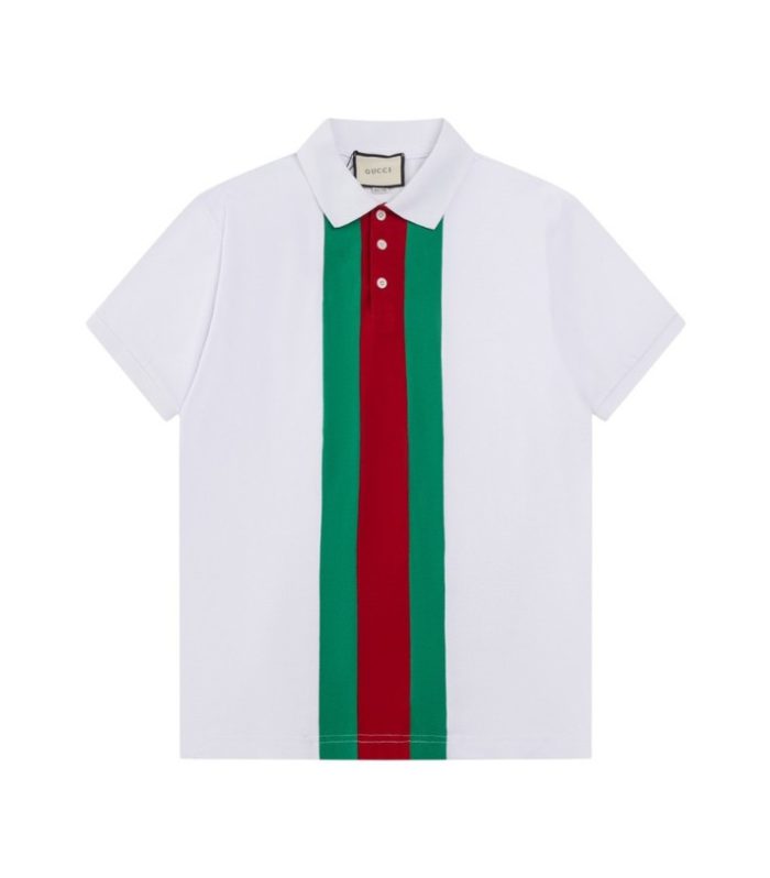 GG Polo Vertical Stripe Logo