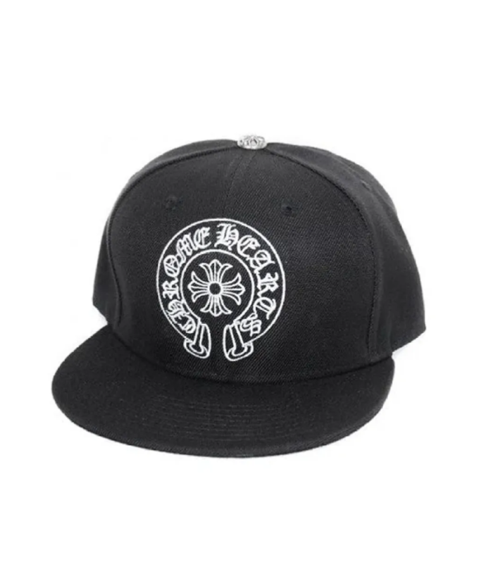 CHRM HRTS Horseshoe Embroidered Cross Baseball Cap CH Hat