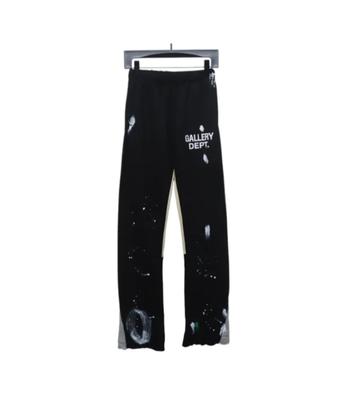 GD Graffiti Splatter Sweatpants Black