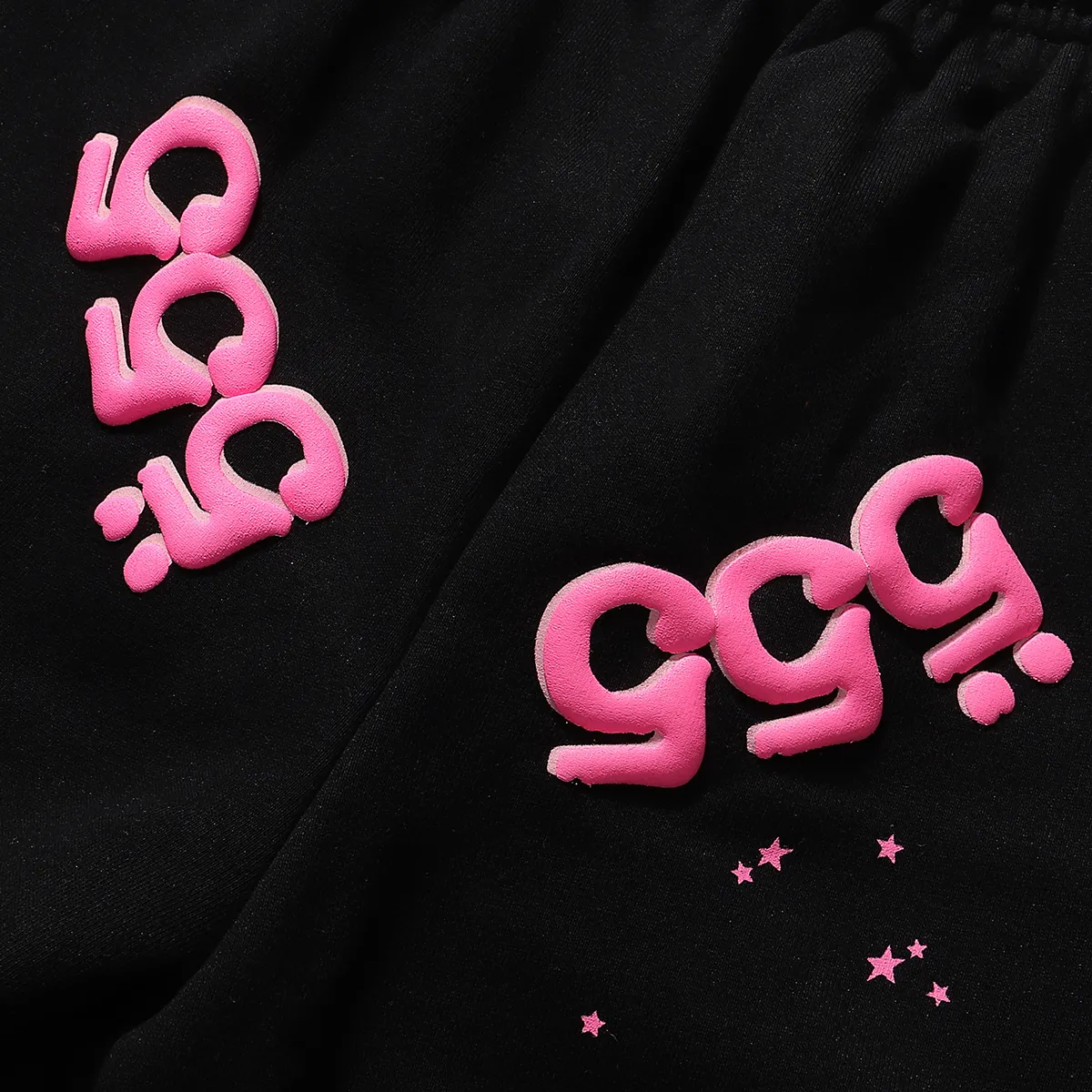 SPDR Angel Number Hoodie and Sweatpant Set Black - Image 12