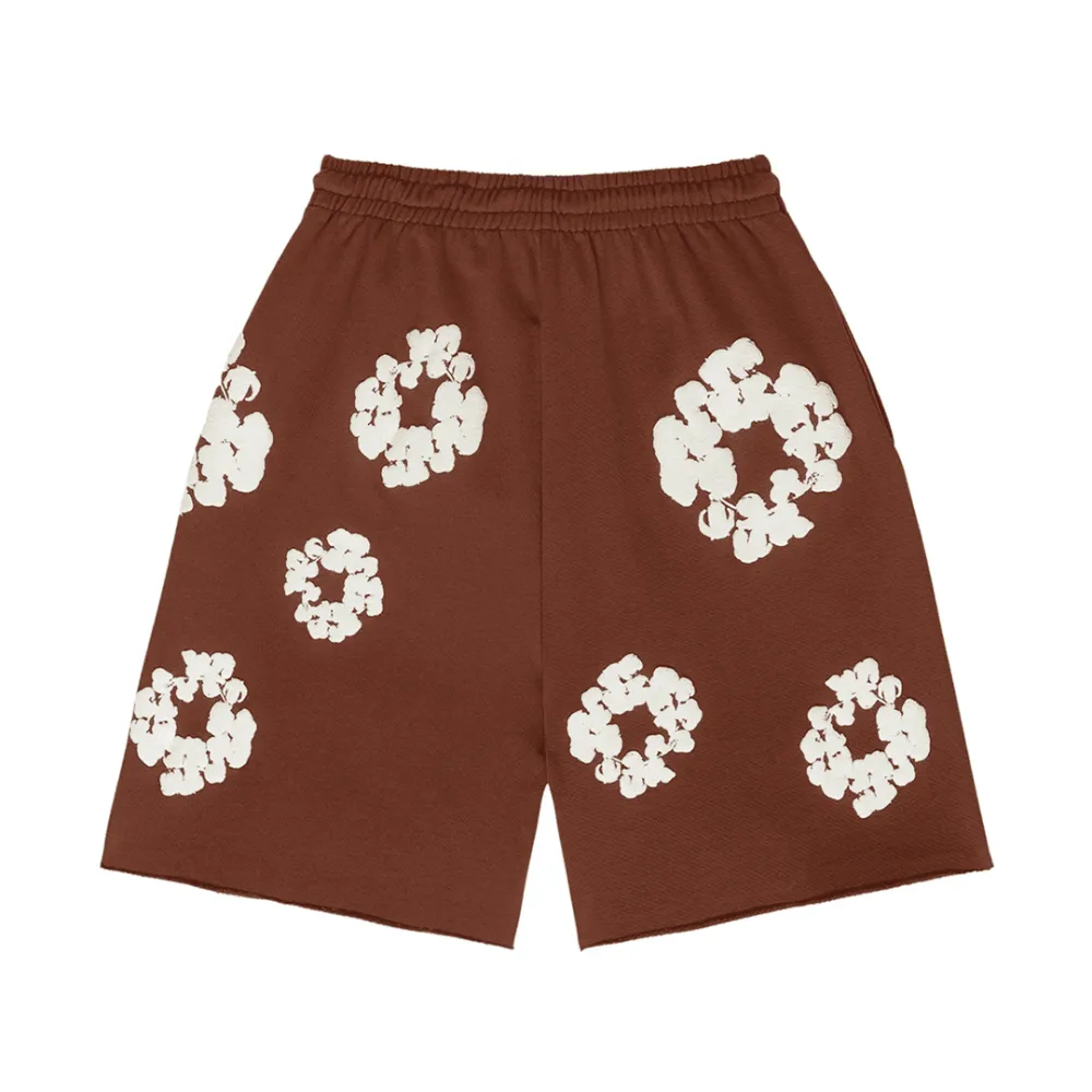 DNM TRS The Cotton Wreath Shorts Brown