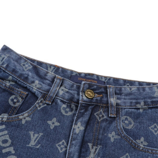 LV X SPRM Pants Monogram Denim - Image 2