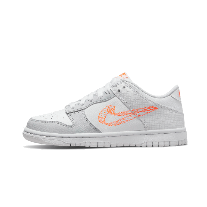 3D SWOOSH WHITE GREY