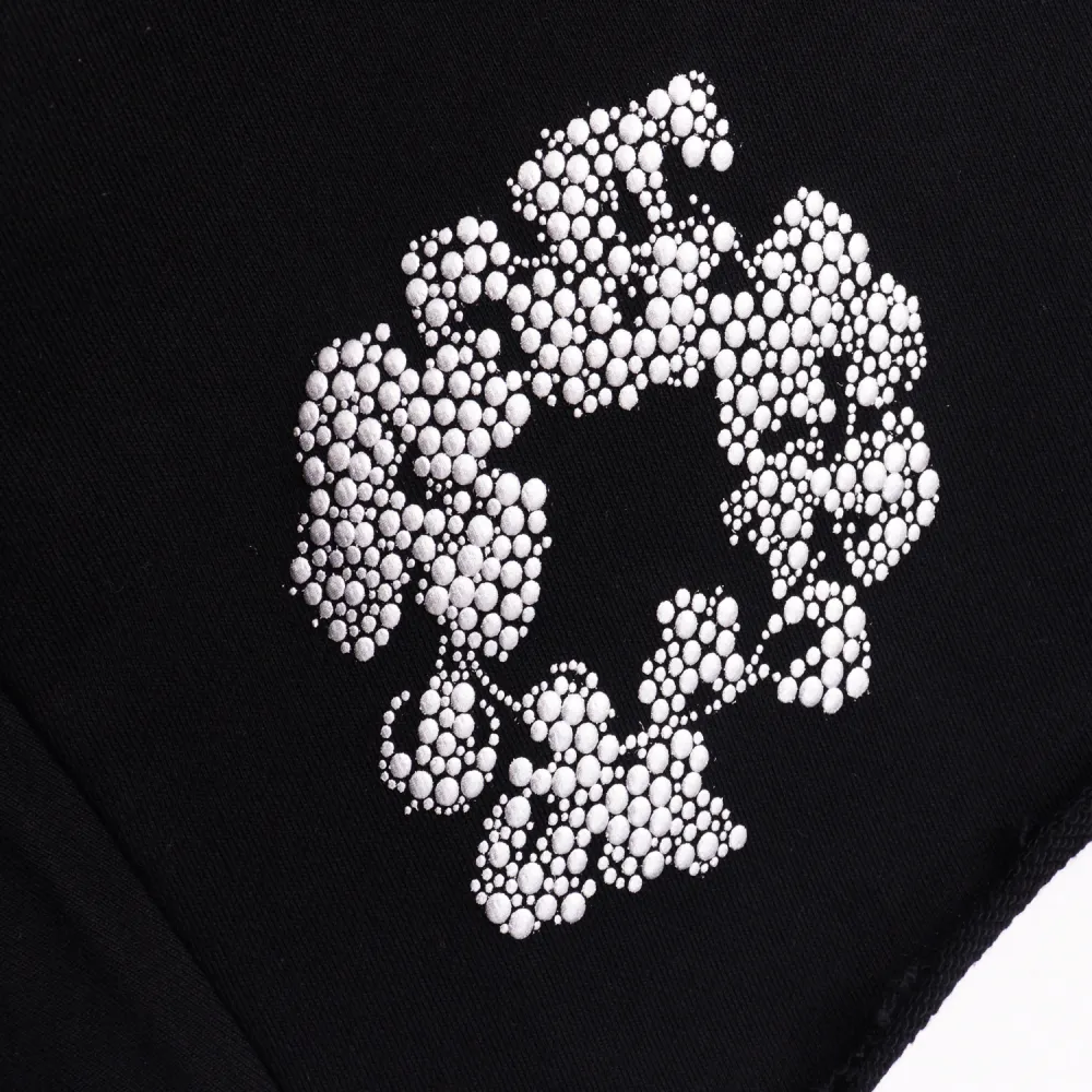 DNM TRS Glitter Patch Floral Print Shorts - Image 8