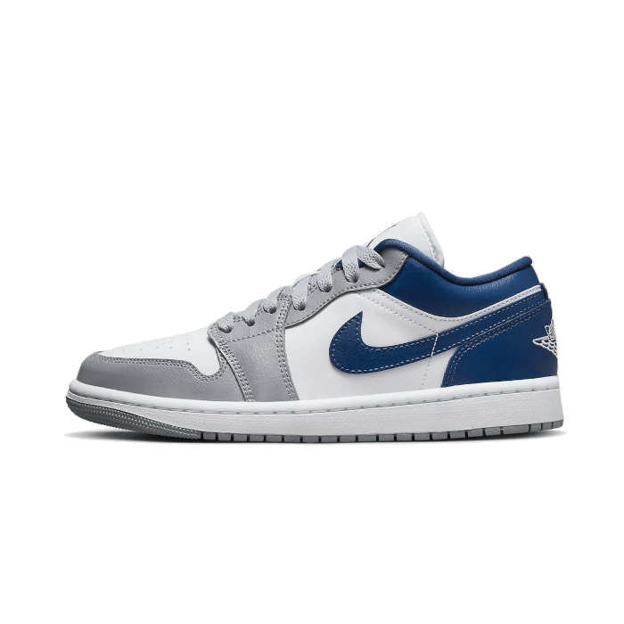 WHITE GREY BLUE