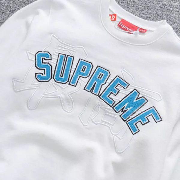 SPRM Sweatshirt Kanji Logo White - Image 6