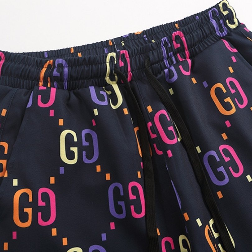 GG Shorts Multicolor Black Casual - Image 2
