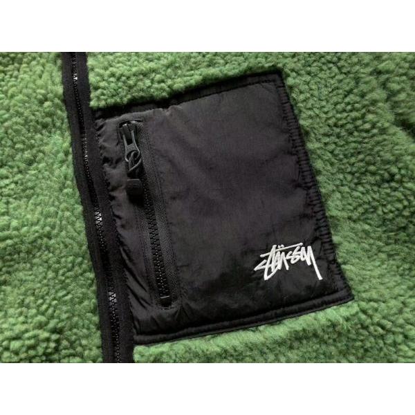 STSY Jacket 8 Ball Sherpa Reversible 6 - Image 7