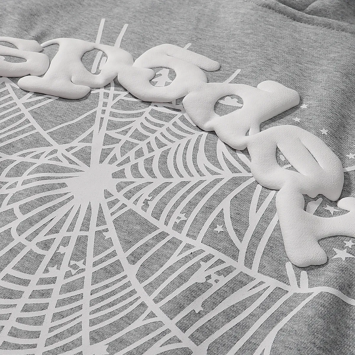 SPDR OG Web Hoodie and Sweatpant Set Grey - Image 8