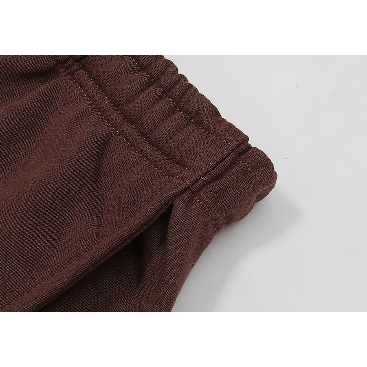 SPDR Angel Number Sweatpants Brown Black Drawstring - Image 11