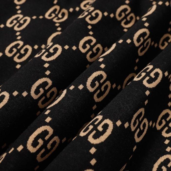 GG hoodie Track Monogram Black GC105 - Image 4