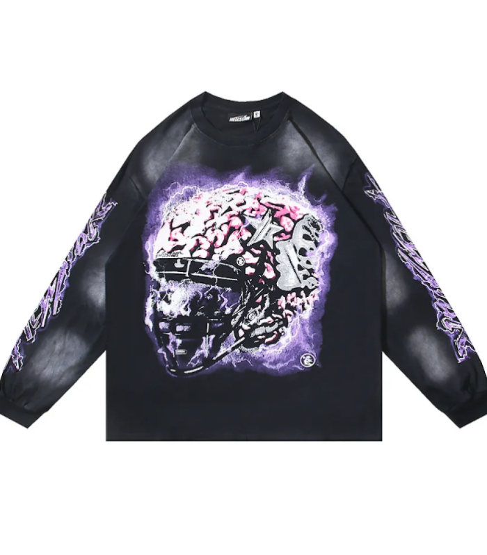 HLSTR Powered By The Star Long-Sleeve T-Shirt