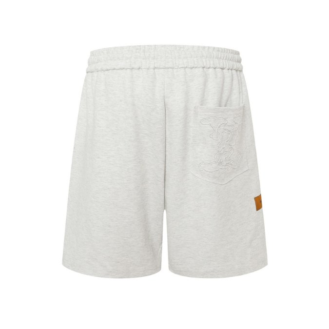 LV Shorts Light Gray - Image 2