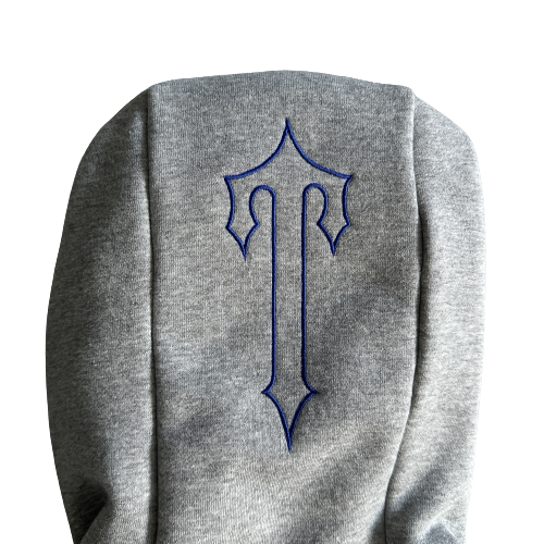 TRACKSUIT – GREY/BLUE - Image 3