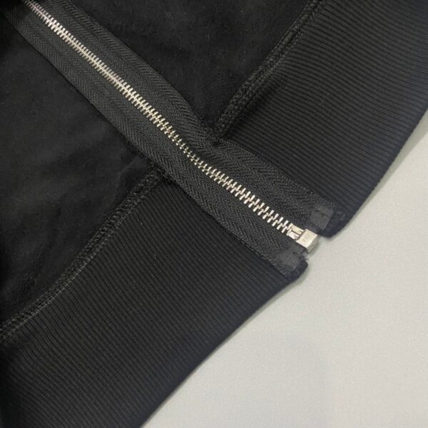 CHRM HRTS Hoodie Cross Zip Black CH064 - Image 9