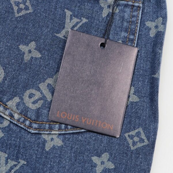 LV X SPRM Pants Monogram Denim - Image 5