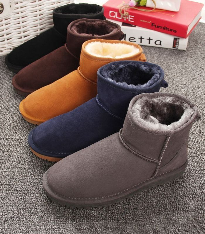 STIVALETTI IN SHEARLING