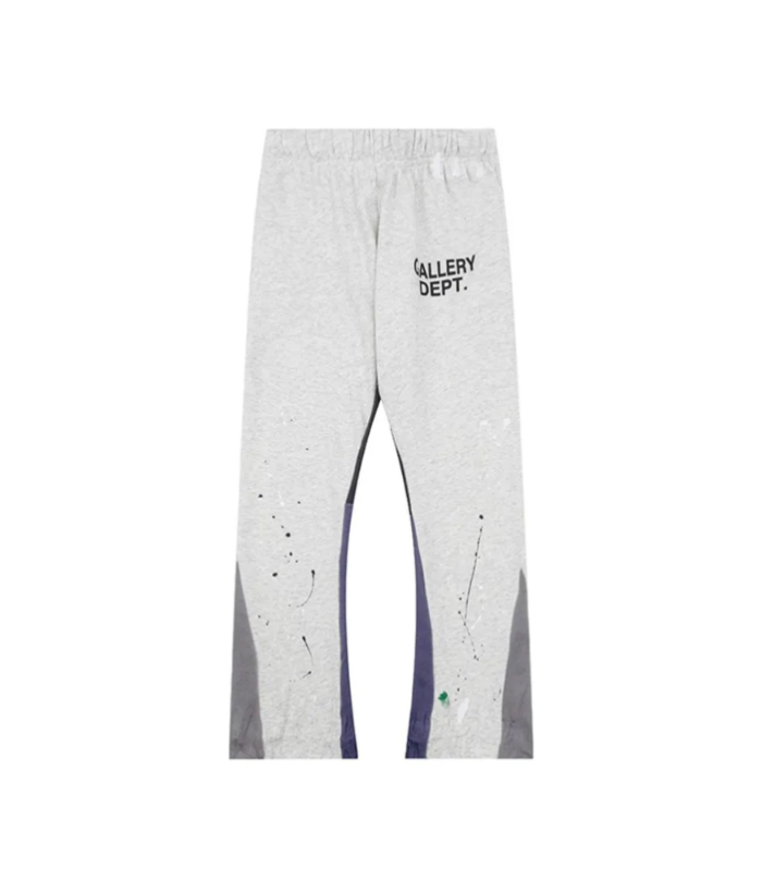 GD Painted Flare Sweat Pants Heather Gray