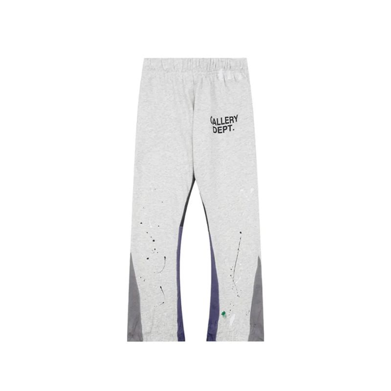 GD Painted Flare Sweat Pants Heather Gray
