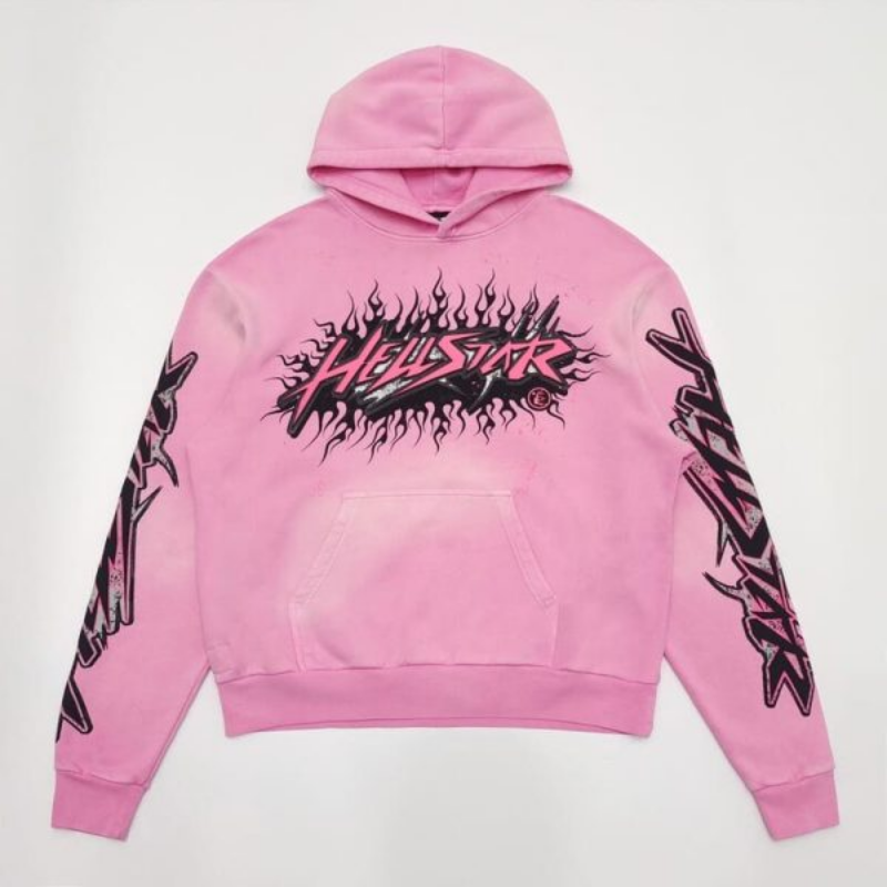 HLSTR Hoodie Brainwashed Without Brain Pink - Image 2