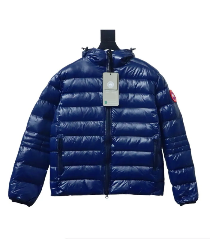 CG Crofton Slim-Fit Recycled Nylon-Ripstop Hooded Down Jacket Dark Blue