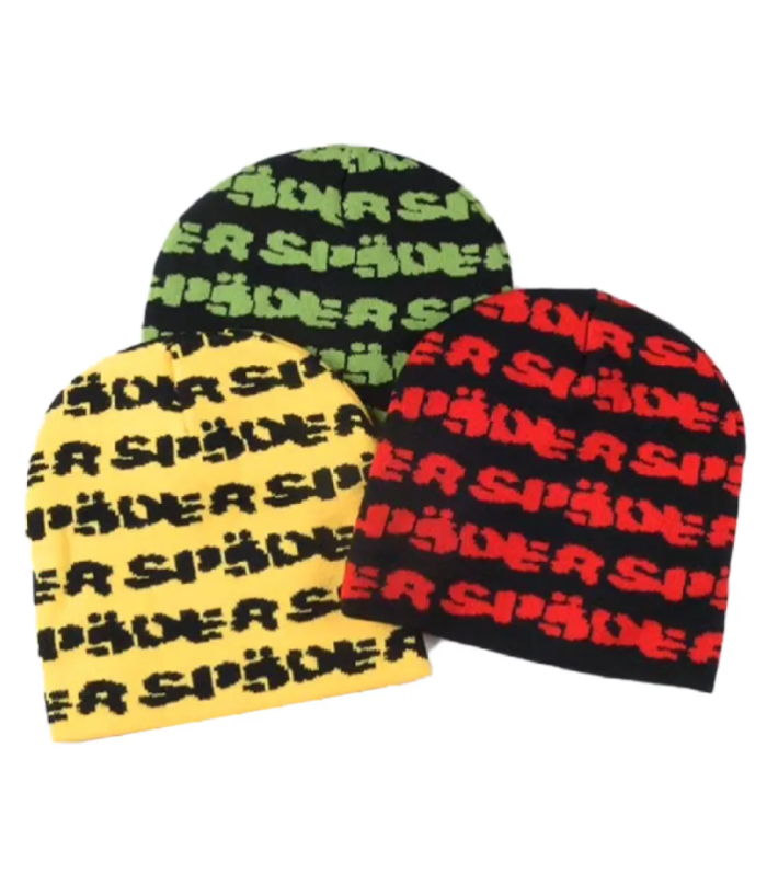 SPDR Fuzzy Logo Skully Yellow Green Red