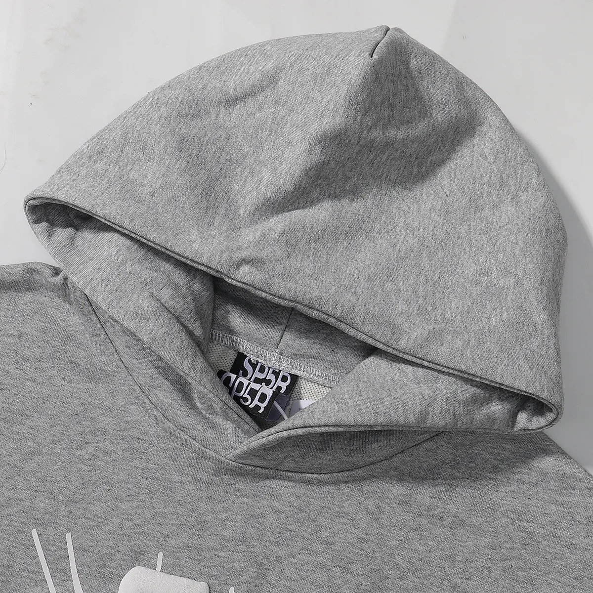 SPDR OG Web Hoodie and Sweatpant Set Grey - Image 6