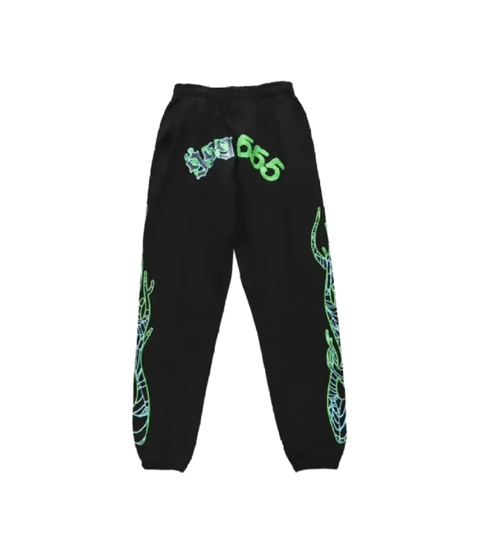 SPDR 999 Club × Spider Worldwide Juice WRLD Puff Print Sweatpants