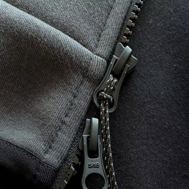 TECH FLEECE – BLACK/DARK GREY (completa) - Image 7