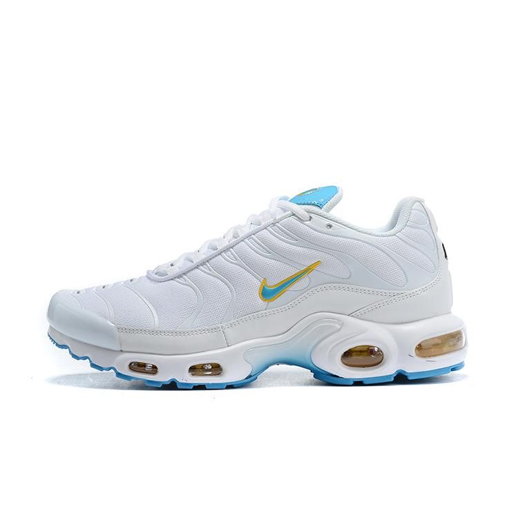 AIR MAX PLUS TN ‘WHITE BLUE YELLOW’
