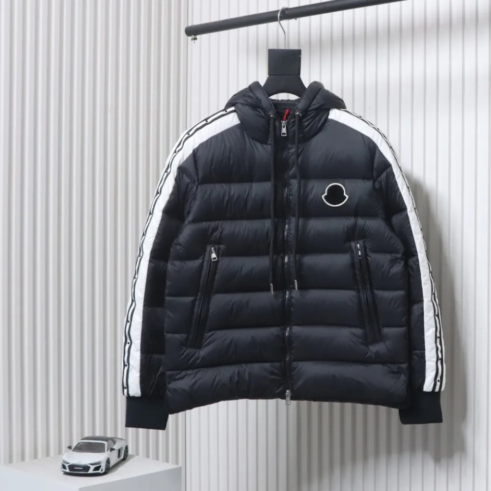 MCLR Stripe-Detail Padded Jacket - Image 3