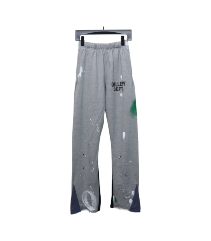 GD Graffiti Splatter Sweatpants Gray