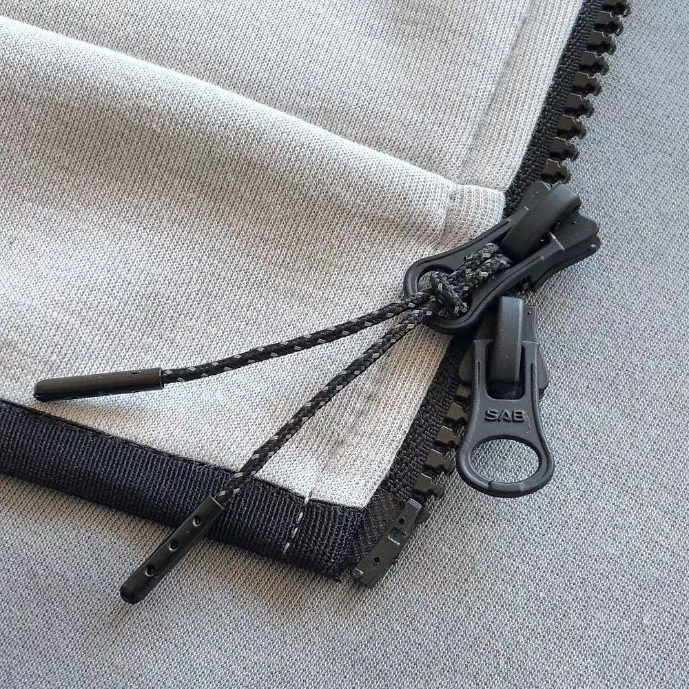 TECH FLEECE – GREY/WHITE (completa) - Image 6