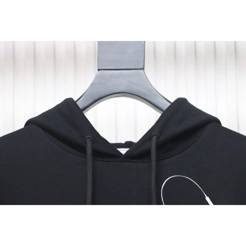 OFF WHT Scan Arr Hoodie Met Logo Backprint - Image 3