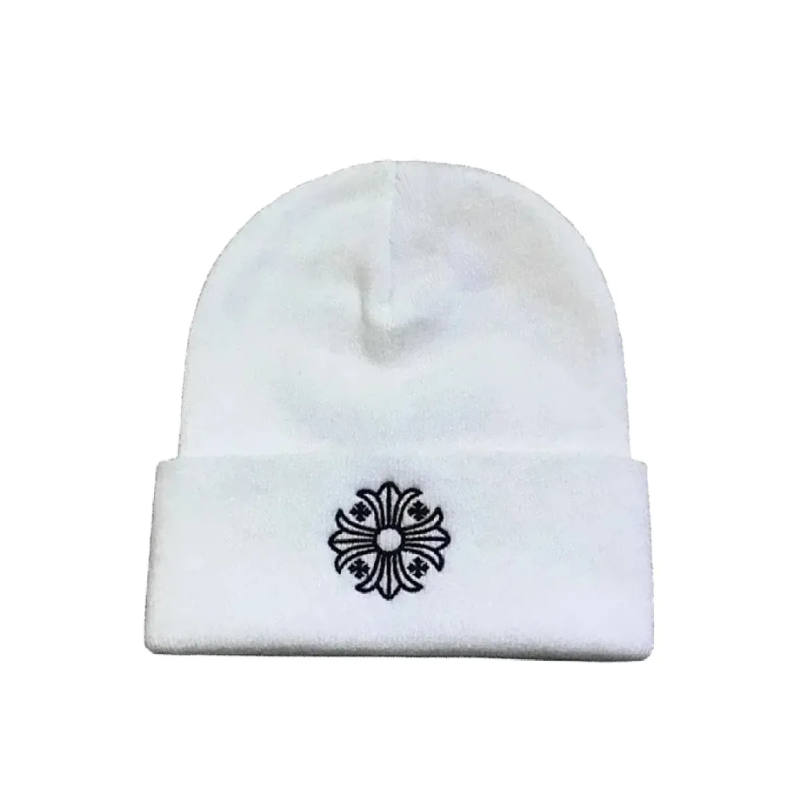 CHRM HRTS Plus Cross Beanie White - Image 2