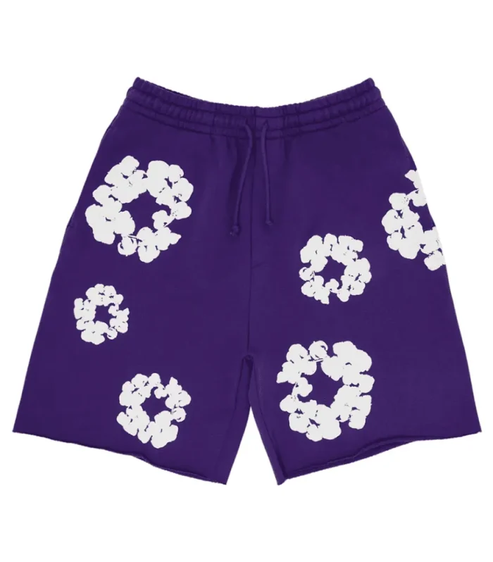 DNM TRS The Cotton Wreath Shorts Purple