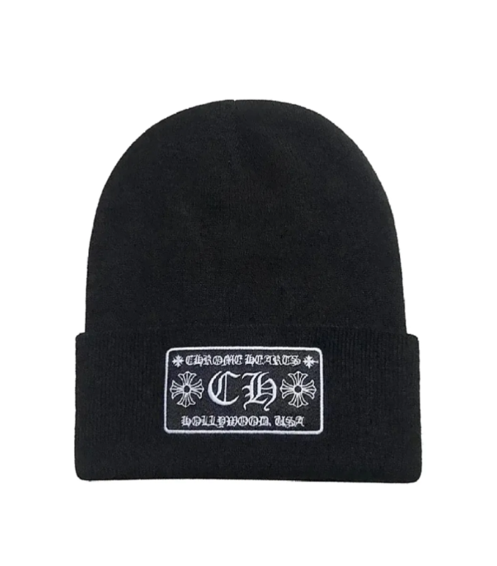 CHRM HRTS Beanie CH Hollywood Black