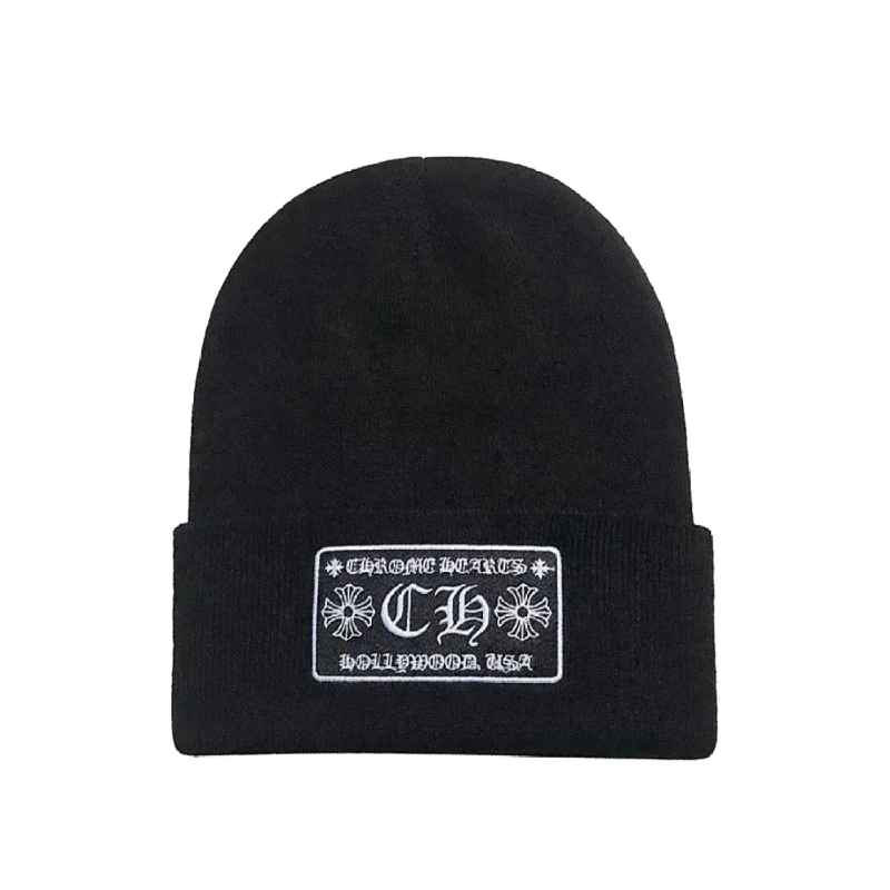 CHRM HRTS Beanie CH Hollywood Black